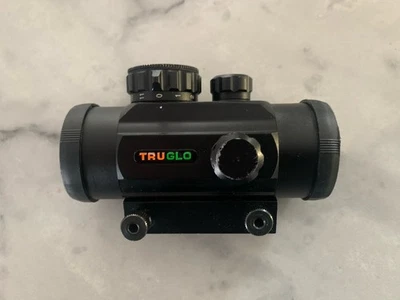 Mira telescópica TruGlo 30 mm punto rojo negra usada Foto 1 de 4