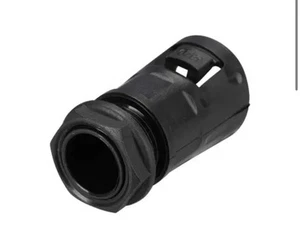 10 x PVC Black Glands for 20mm Outer Diameter Flexible Conduit Contractor Pack - Picture 1 of 1