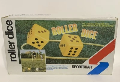 Vintage Sport Craft SportCraft Roller Dice Lawn Yard Play Game in Box - Image 1 of 4