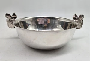 Vintage Wallace Silver Plate Squirrel Nut Dish M632 Candy Bowl - Picture 1 of 6