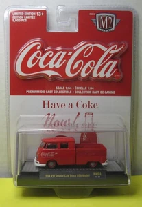 M2 Machines Coca-Cola 1959 VW Volkswagen Double Cab Truck. 1:64 Die-Cast - Bild 1 von 17