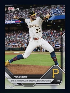 2025 TOPPS NOW- 2 MLB All Star Game Starts - PAUL SKENES(Topps Bunt Digital card - Picture 1 of 1