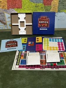 The Ultimate Trivia Game, Presented by Newsweek, 1984, 100% Complete Game - Picture 1 of 8