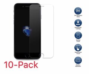 10x Real Tempered Glass Screen Protector HD Premium For All Cell Phone