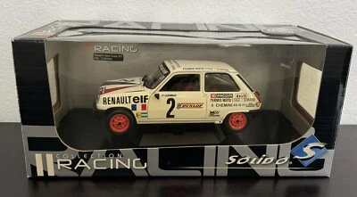 SOLIDO RENAULT 5 Alpine Coupe 1977 White Racing Car collections II . COLLECTORS  - Image 1 of 4