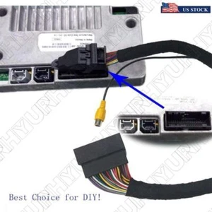 Backup Rear Camera Input Harness Cable For Ford 54-Pin SYNC 2 or SYNC 3 With RCA - Bild 1 von 9