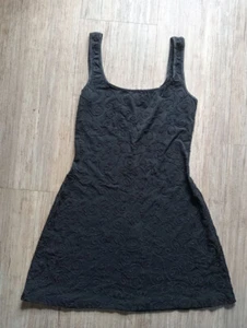 Alexia Admor Black Mini Dress Beaded Size L - Picture 1 of 4