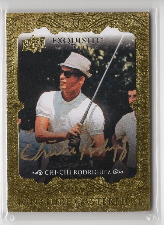 2014 UPPER DECK EXQUISITE CHI-CHI RODRIGUEZ SIGNATURE MASTERPIECE AUTO - Image 1 of 1