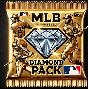 MLB Mystery Card Pack - 10 Cards -3 Guaranteed Autos Relics Or Numbered Per Pack - Picture 1 of 1