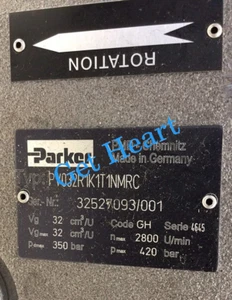Expedited Shipping Parker PV032R1K1T1NMRC Hydraulic valve  FedEx or DHL or UPS - Picture 1 of 2