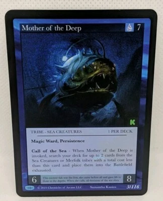 Chronicles of Arcane TCG Mother Of The Deep Full Holo Kickstarter - Image 1 of 4
