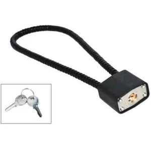 NUEVO Rifle Escopeta Bloqueo Cable Pistola Arma de Fuego Bloqueo 2 Llaves Rifle Pistola - Imagen 1 de 1