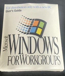 Microsoft Windows for Workgroups 3.11 - Sealed 3.5” Floppy Disk Set Network NEW - Picture 1 of 7