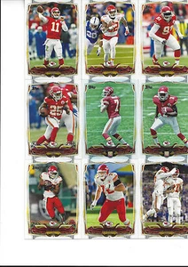 2014 Topps Chiefs Team Set Jamaal Charles Alex Smith Hali Bowe Murray Thomas 10 - Bild 1 von 1