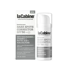 Anti Dark Spot Corrector Fluid Facial Cream SPF50 Sunscreen Niacinamide SKINCARE - Picture 1 of 3