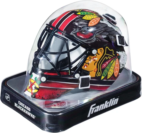 Chicago Blackhawks Unsigned Franklin Sports Replica Mini Goalie Mask - Fanatics Cover