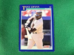 1991 Score #500 Tony Gwynn San Diego Padres