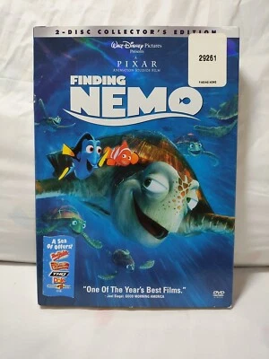 Walt Disney Pixar: Finding Nemo (1) (DVD 2003 2-Disc + Slipcover & Guide) WS -FS - Image 1 of 4