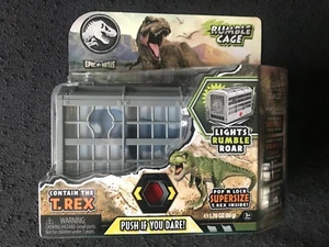 Jurassic Park Rumble Cage contain the T. Rex - action figure - Picture 1 of 1