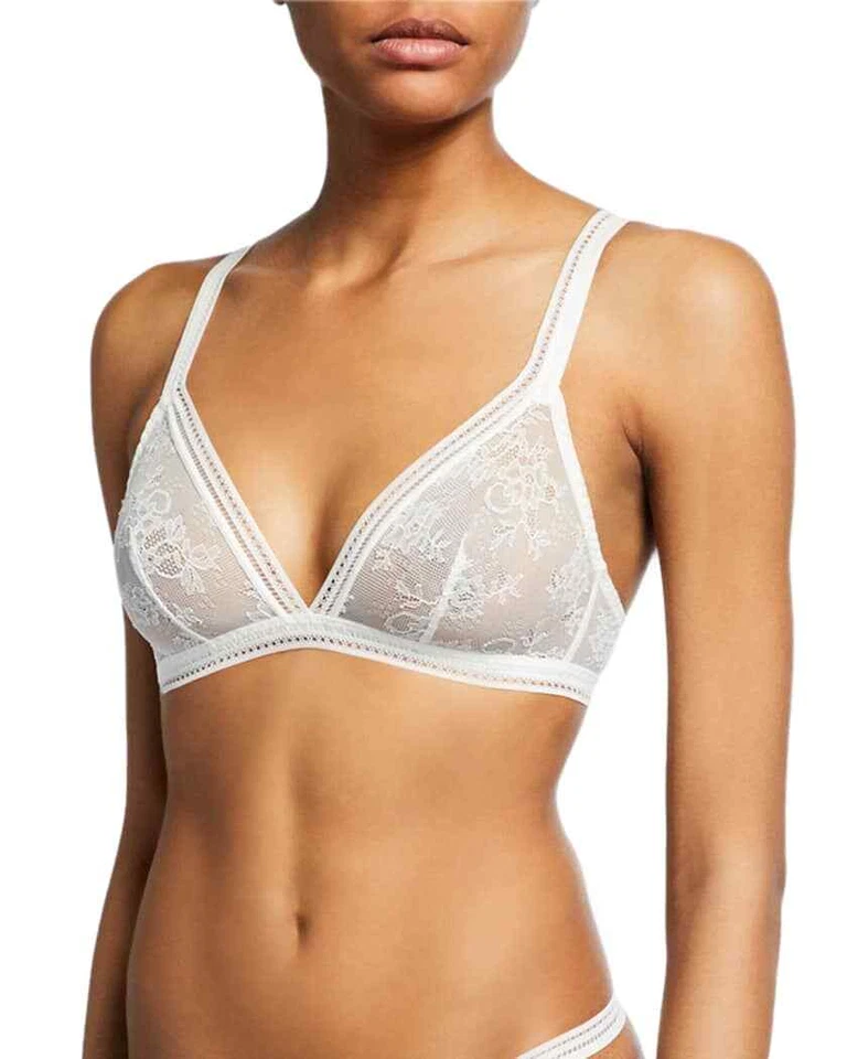 Sujetador Triangular Maison Lejaby 301804 Miss Lejaby Marfil Talla 32C Foto 1 de 2