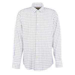 Barbour Hans Country Shirt Mid Olive - Picture 1 of 7