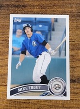 2011 Mike Trout Topps Pro Debut Minor League Rookie 2019 Topps Reprint #P010-MT