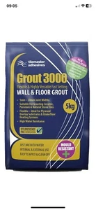 Tilemaster Flexible Tile Grout 3000 5kg Dark Grey - Picture 1 of 2