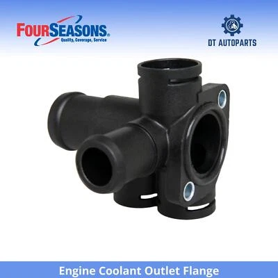 For 1989-1992 Volkswagen Golf Engine Coolant Outlet Flange Front 4 Seasons 1990 - Image 1 of 4