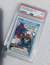 1990 Marvel Universe Spider-Man Presents Doctor Strange (#158) PSA 9 MINT Pop 11