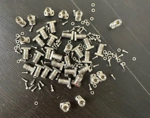 3.5mm female boardmount connectors w/ mounting hardware lot of 36 - Picture 1 of 1