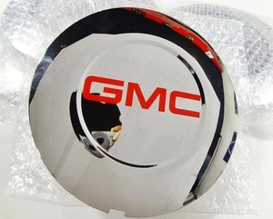 SET OF 4 Cadillac ESCALADE 22 LARGE CENTER CAPS RED GMC LOGOS 2015 & 2016 ONLY - Picture 1 of 2