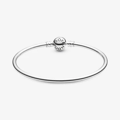 Bracciale Pandora Rigido Moments Bracelet 590713 Argento Nuovo Classico - Immagine 1 di 3