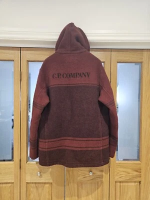 CP Company Duffle Virgin Wool Coat Size Large BNWT - Image 1 of 4