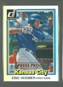 2015 Donruss '81 Press Proofs Bronze #226 Eric Hosmer 061/299 (ref 66275) - Picture 1 of 1