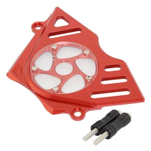Red Front Sprocket Cover Chain Guard For HONDA CBR250R MC41 CBR300R CB300F NC51 - Picture 1 of 6
