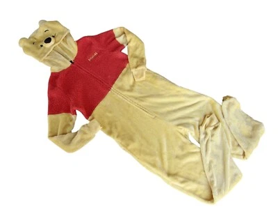 Disfraz de Winnie the Pooh para mujer talla pequeña traje amarillo y rojo disfraces Halloween Foto 1 de 4