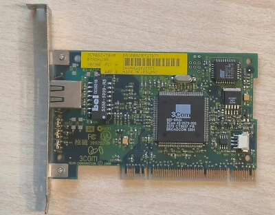 3COM ETHERLINK PCI 3C905C-TX-M NETZWERKKARTE 10/100 Mb/s RJ45 - Bild 1 von 4