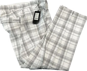 NWT PING Sydney GOLF White Ash Checker Pants #P02962, Mens Size 34, Length 29” - Picture 1 of 15