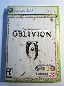 The Elder Scrolls IV Oblivion Xbox 360 - Mapa completo y manual - Imagen 1 de 5