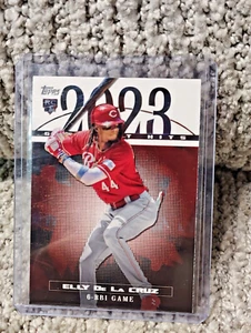 2024 Topps Series 1 - 2023 Greatest Hits #23GH-25 Elly De La Cruz (RC) - Picture 1 of 2