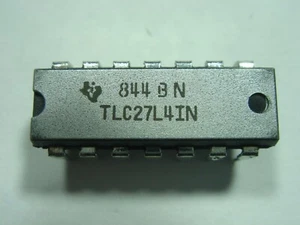 TLC27L4 Amplificador Operacional Op-Amp Analógico #21-553 - Imagen 1 de 2