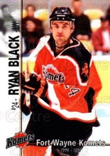 1999-00 Fort Wayne Komets #2 Ryan Black