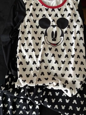 Disney Mickey Mouse Familia Dormir 2 Piezas Pijama Set PJ Navidad Talla XXL Foto 1 de 2