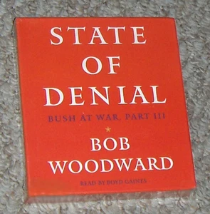 STATE OF DENIAL: Bush At War, Part III - Audio CD By Bob Woodward- New, Sealed - Picture 1 of 2