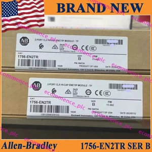 NEW PLC 1756-EN2TR Ser B ControlLogix Ethernet Module -Sealed AB 1756EN2TR - Picture 1 of 4