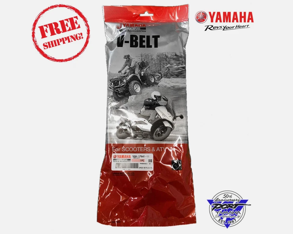 Correa de transmisión por correa Yamaha OEM V Rhino / Grizzly / Kodiak 400 450 5GH-17641-11-00 Foto 1 de 1