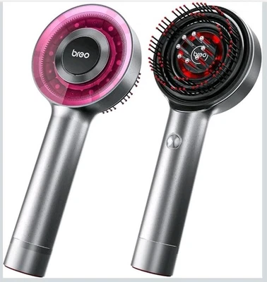Cepillo de masaje para cuero cabelludo Breo Scalp3, masajeador de cuero cabelludo Shiatsu con IPX7 Waterpr Foto 1 de 4
