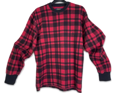 Jersey a cuadros roja y negra Polo Ralph Lauren - Imagen 1 de 2