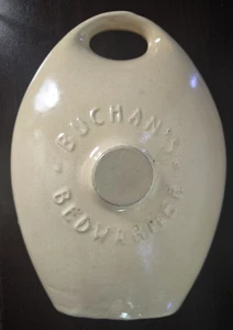 Antique Buchan's Stoneware Bed Warmer Hot Water Bottle Ceramic Foot Warmer Decor - Picture 1 of 11