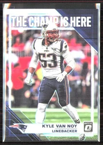 Kyle Van Noy The Champ is Here 2019 Panini Donruss Optic #CH-10 ¡Patriots! - Imagen 1 de 2